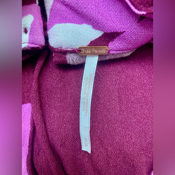 Free People Say You Love Me Blouse (Sz.small) - Picture 5 of 7